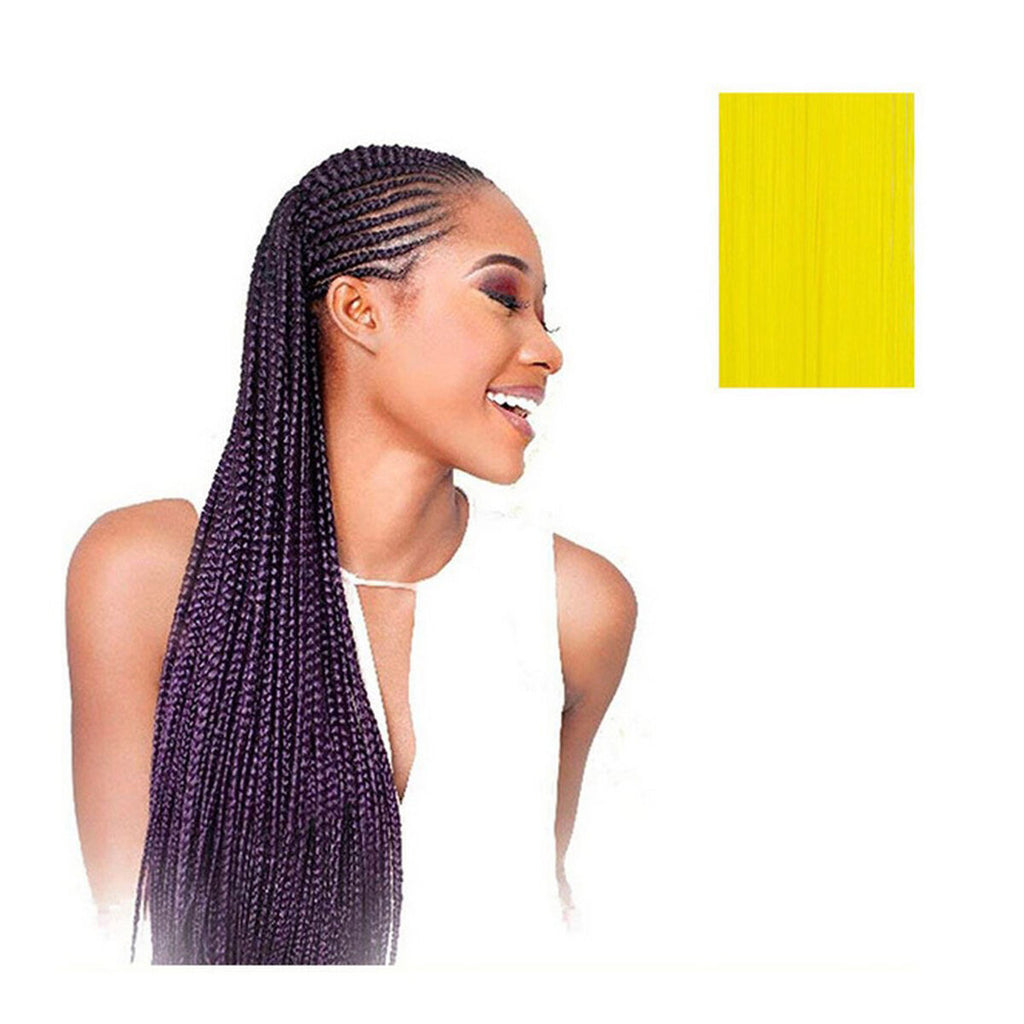 Haarverlängerungen x-pression gelb - schönheit haarpflege