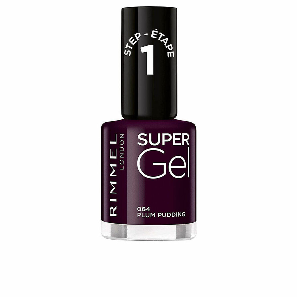 Nagellack rimmel london super gel plum pudding nº 064 (12