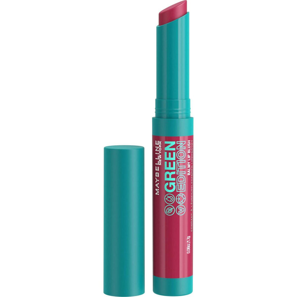 Farbiger lippenbalsam maybelline green edition 01-midnight