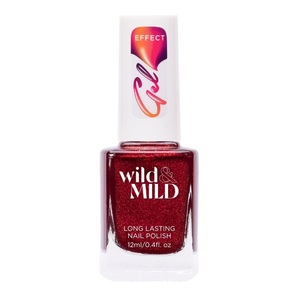 Nagellack wild & mild gel effect ruby heart 12 ml