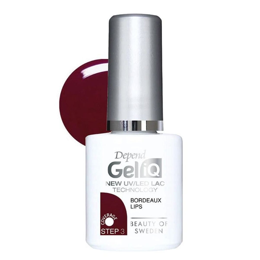 Nagellack beter depend gel iq bordeaux lips 5 ml