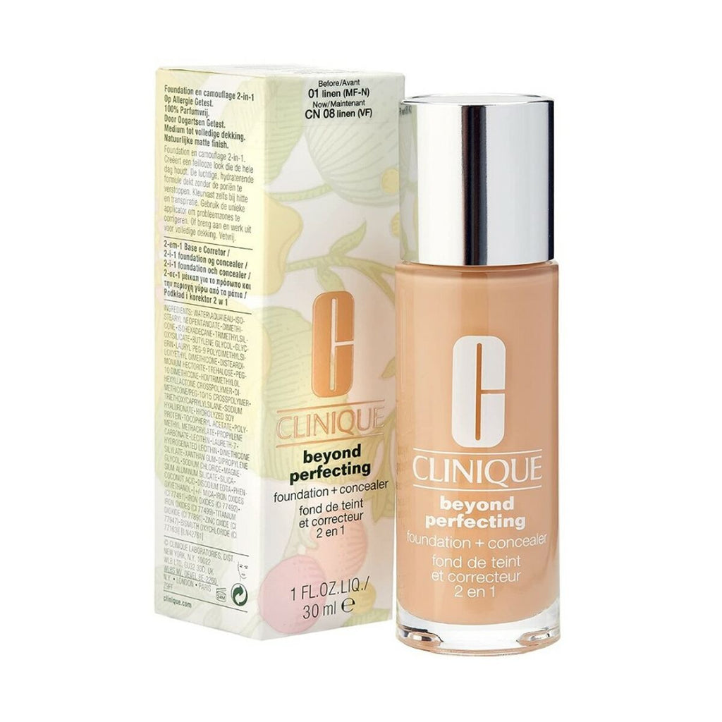 Fluid makeup basis clinique beyond perfecting 1-linen