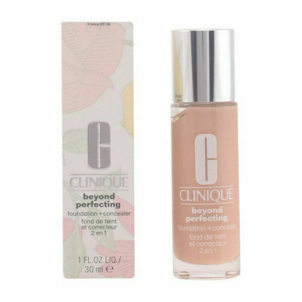 Fluid makeup basis clinique beyond perfecting 02-alabaster