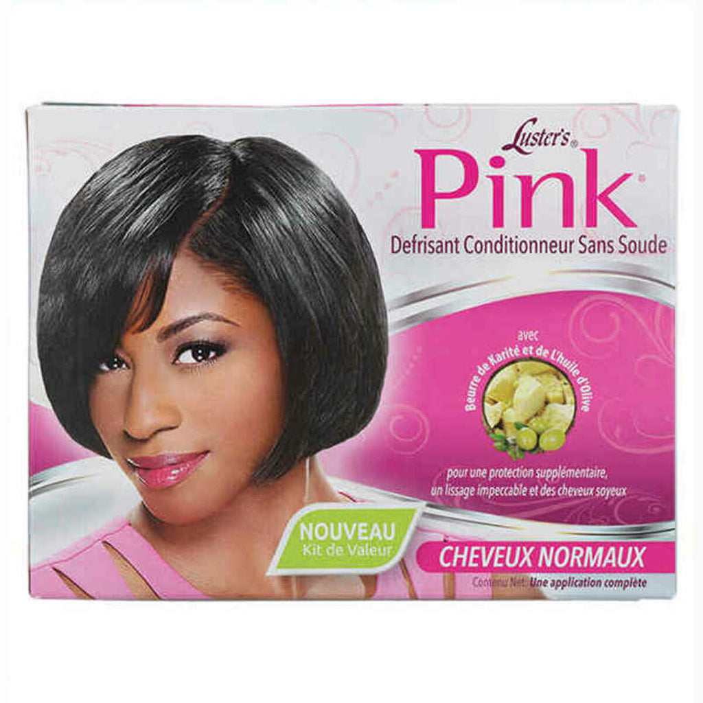 Glättende haarbehandlung luster pink relaxer kit regular