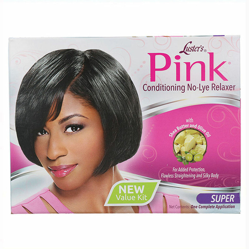 Haarspülung luster pink relaxer kit super - schönheit