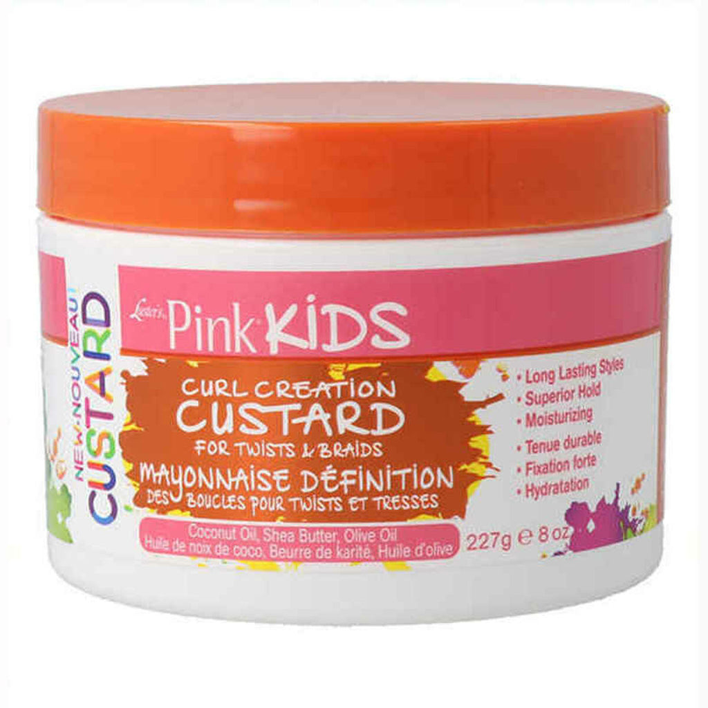 Haar-lotion luster pink kids curl creation custard lockiges