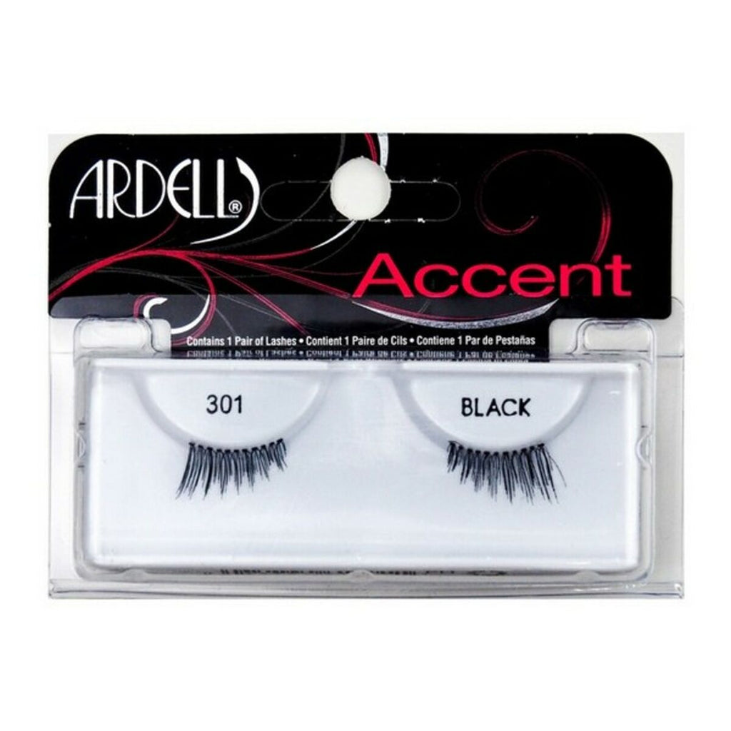 Falsche wimpern accent ardell 61301 schwarz - schönheit