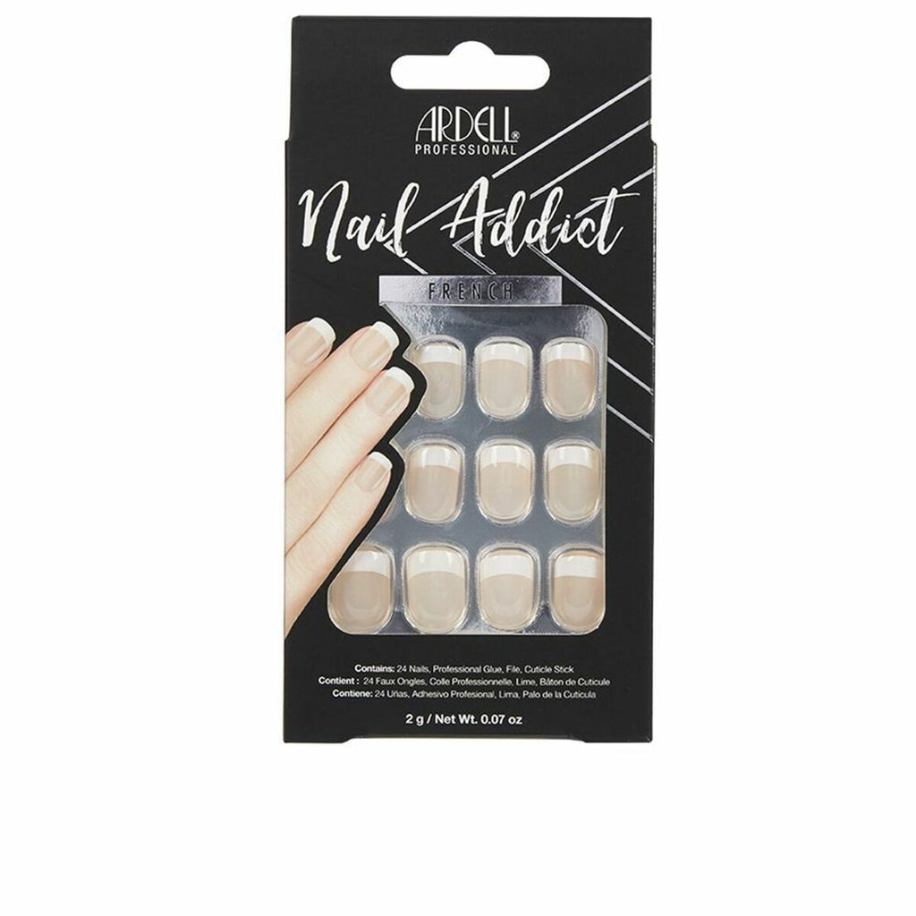 Falsche nägel ardell nail addict classic french (24 pcs)