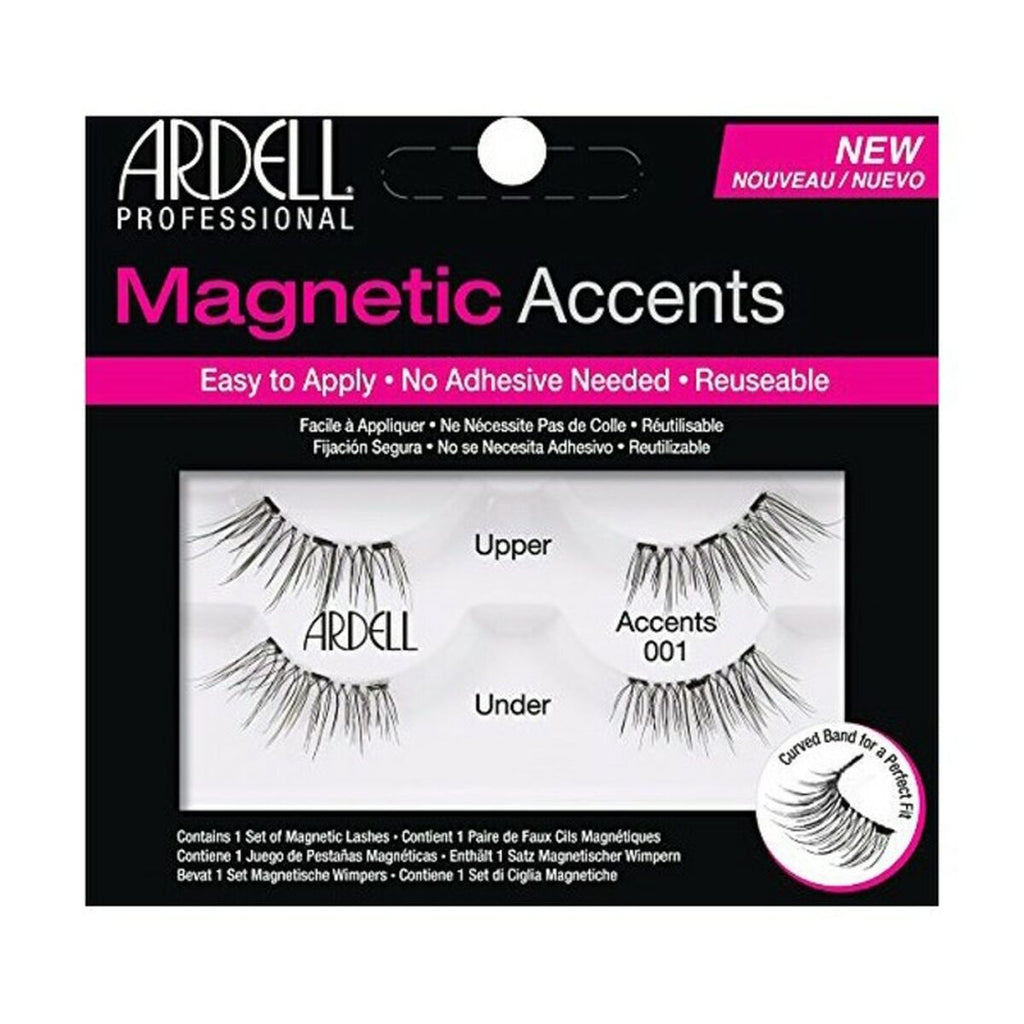 Falsche wimpern magnetic accent ardell nº 001 - schönheit