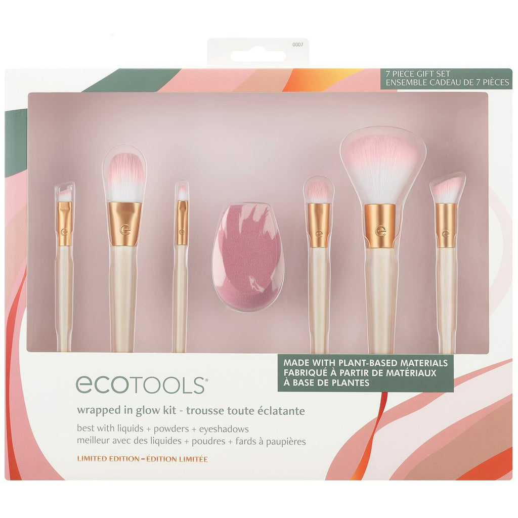 Set mit schminkbürsten ecotools wrapped in glow limitierte