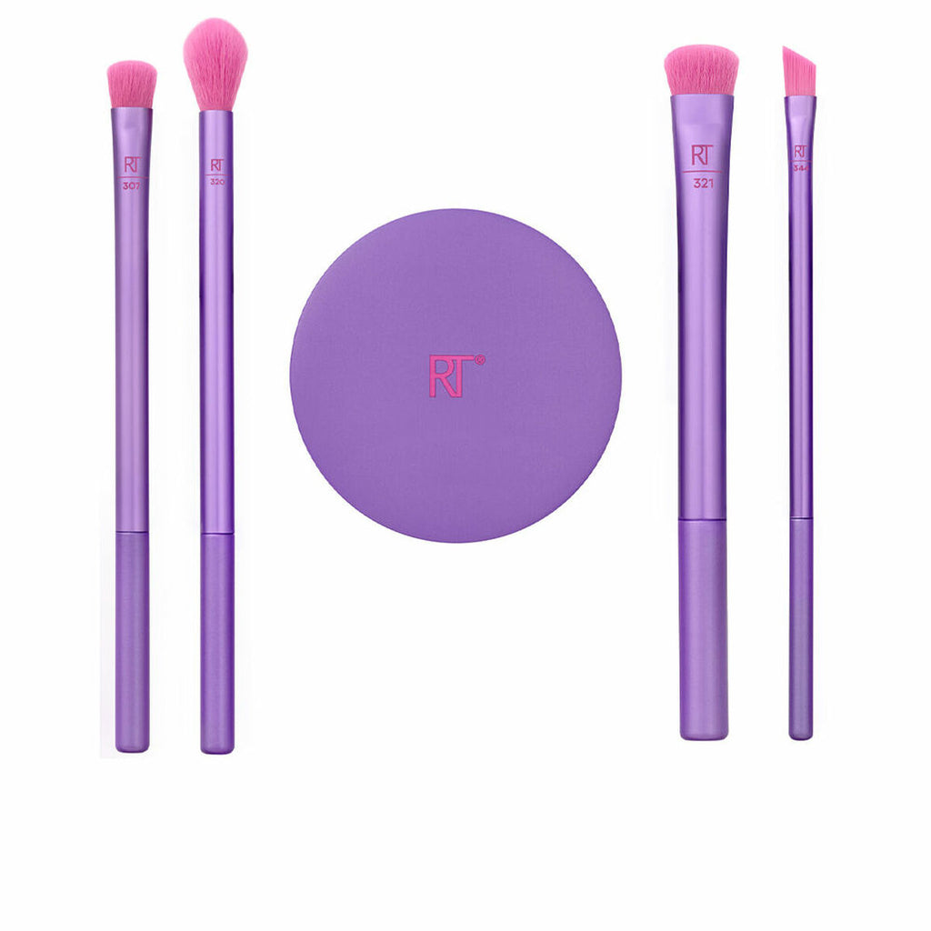 Set mit schminkbürsten real techniques brow styling pink 5