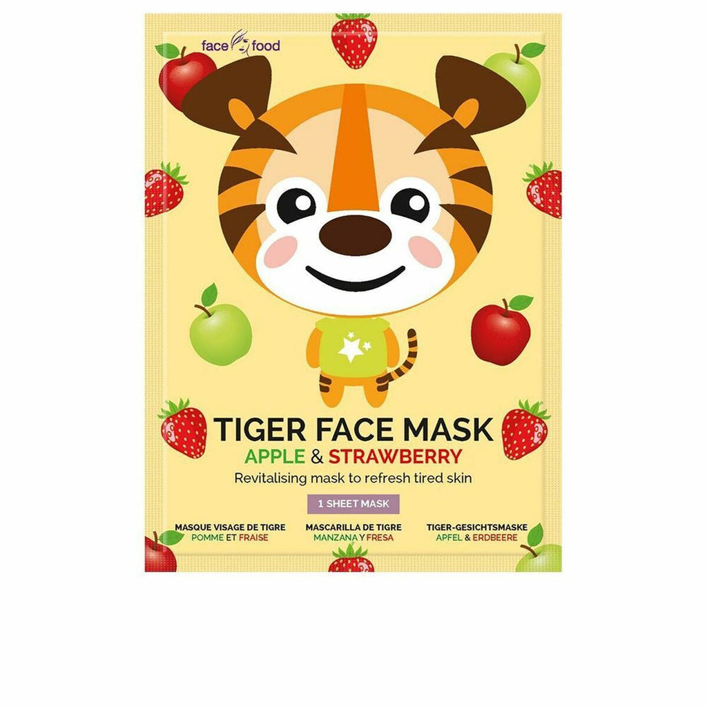 Vitalisierende maske 7th heaven animal tiger apfel erdbeere