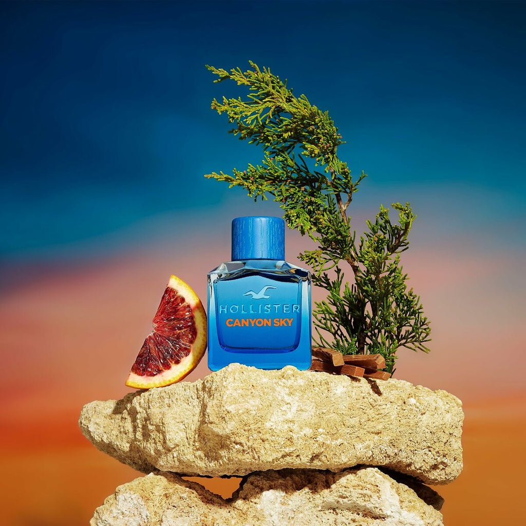 Herrenparfüm hollister canyon sky edt 100 ml - schönheit