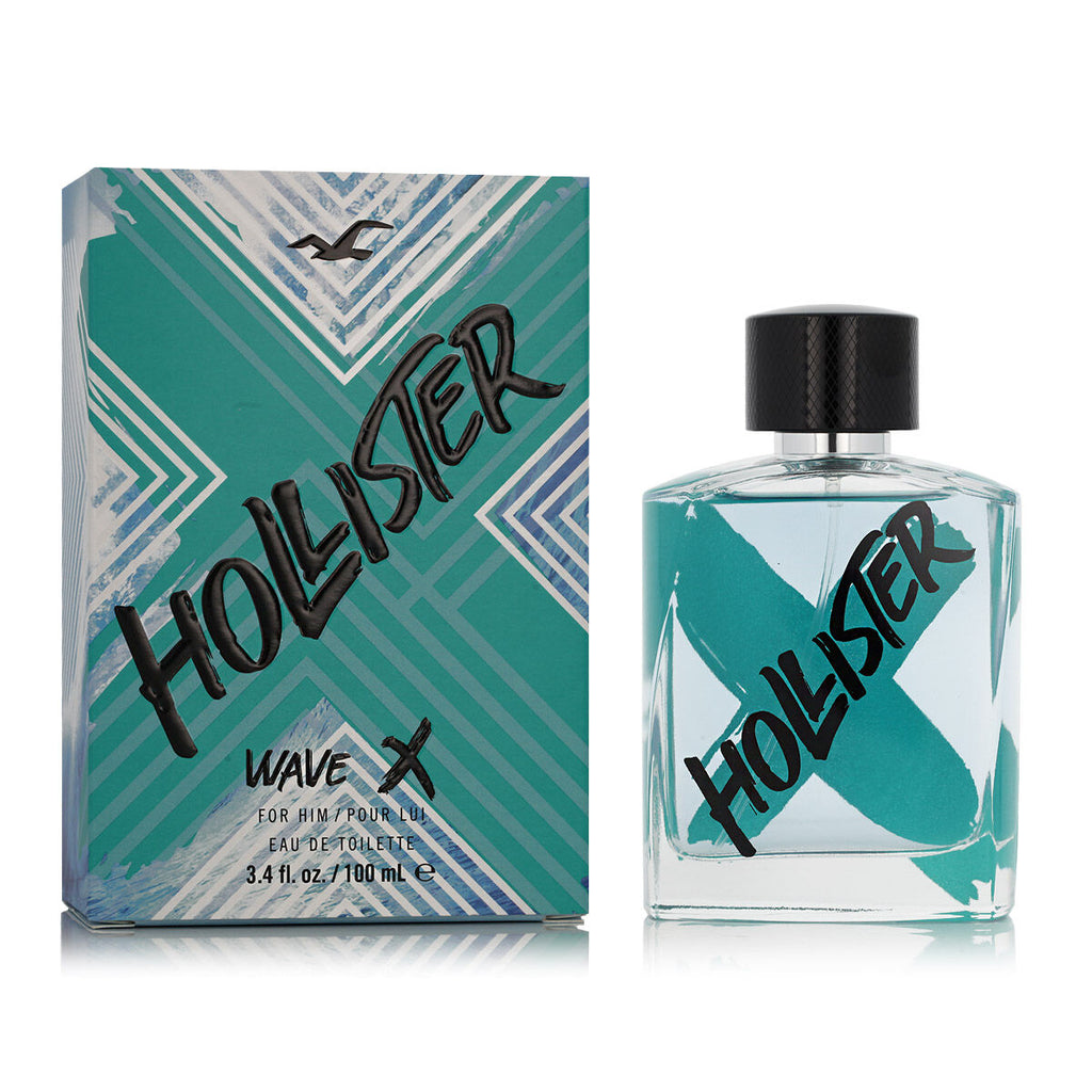 Herrenparfüm hollister edt wave x 100 ml - schönheit