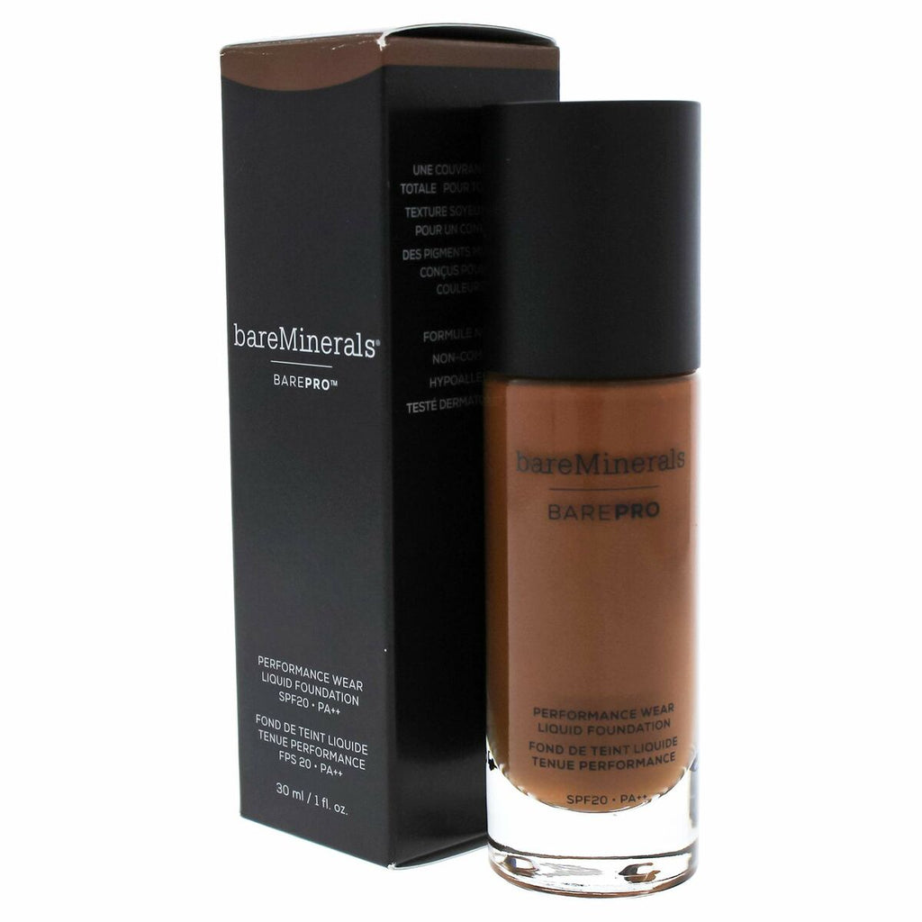 Fluid makeup basis bareminerals barepro nº 30 cocoa spf 20