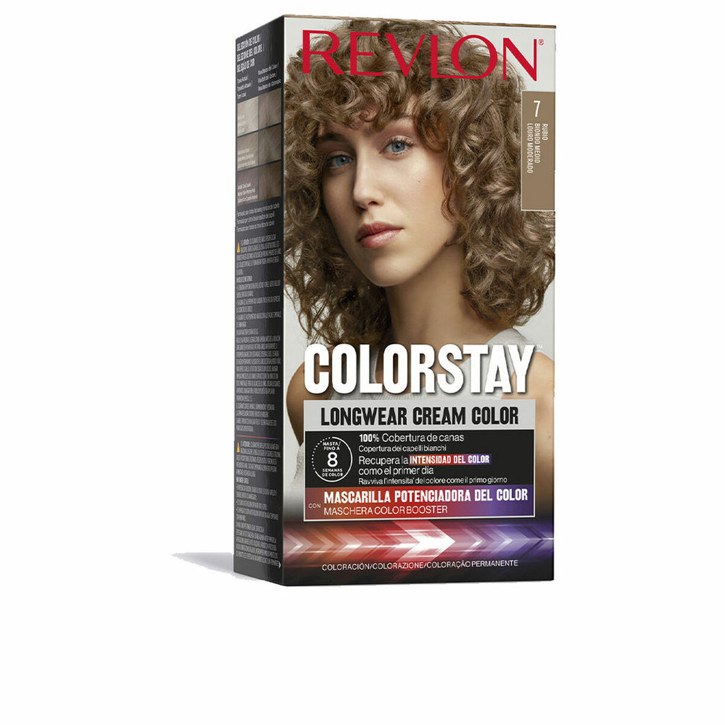 Dauerfärbung revlon colorstay blond nº 7 - schönheit