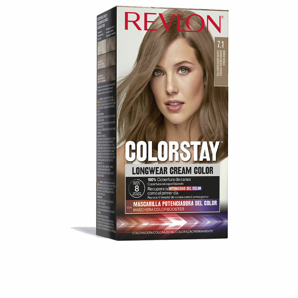 Dauerfärbung revlon colorstay nº 7.1 aschblond