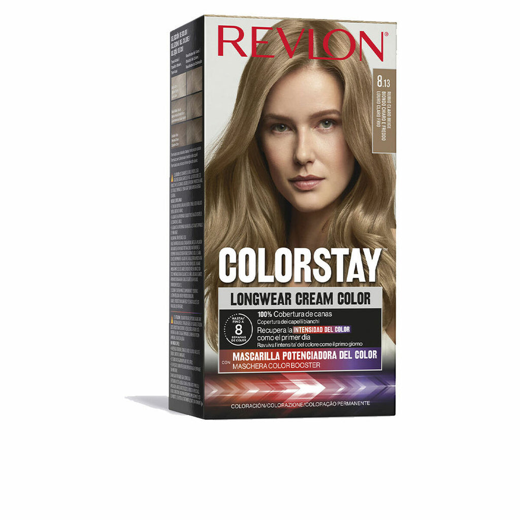 Dauerfärbung revlon colorstay helles blond nº 8.13