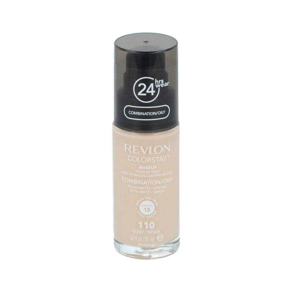 Fluid makeup basis revlon colorstay nº 110 ivory spf 15 30