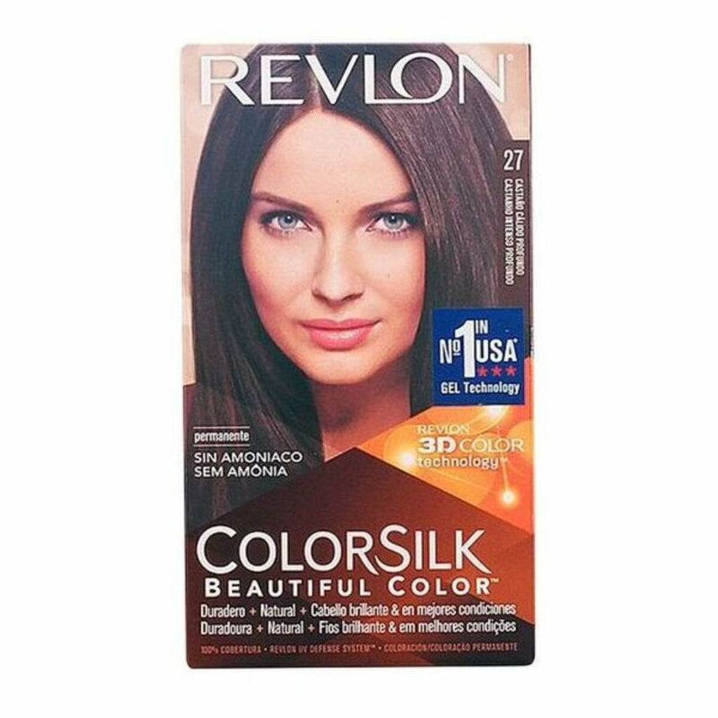 Amoniakfreie färbung colorsilk revlon i0021834 tiefwarmes