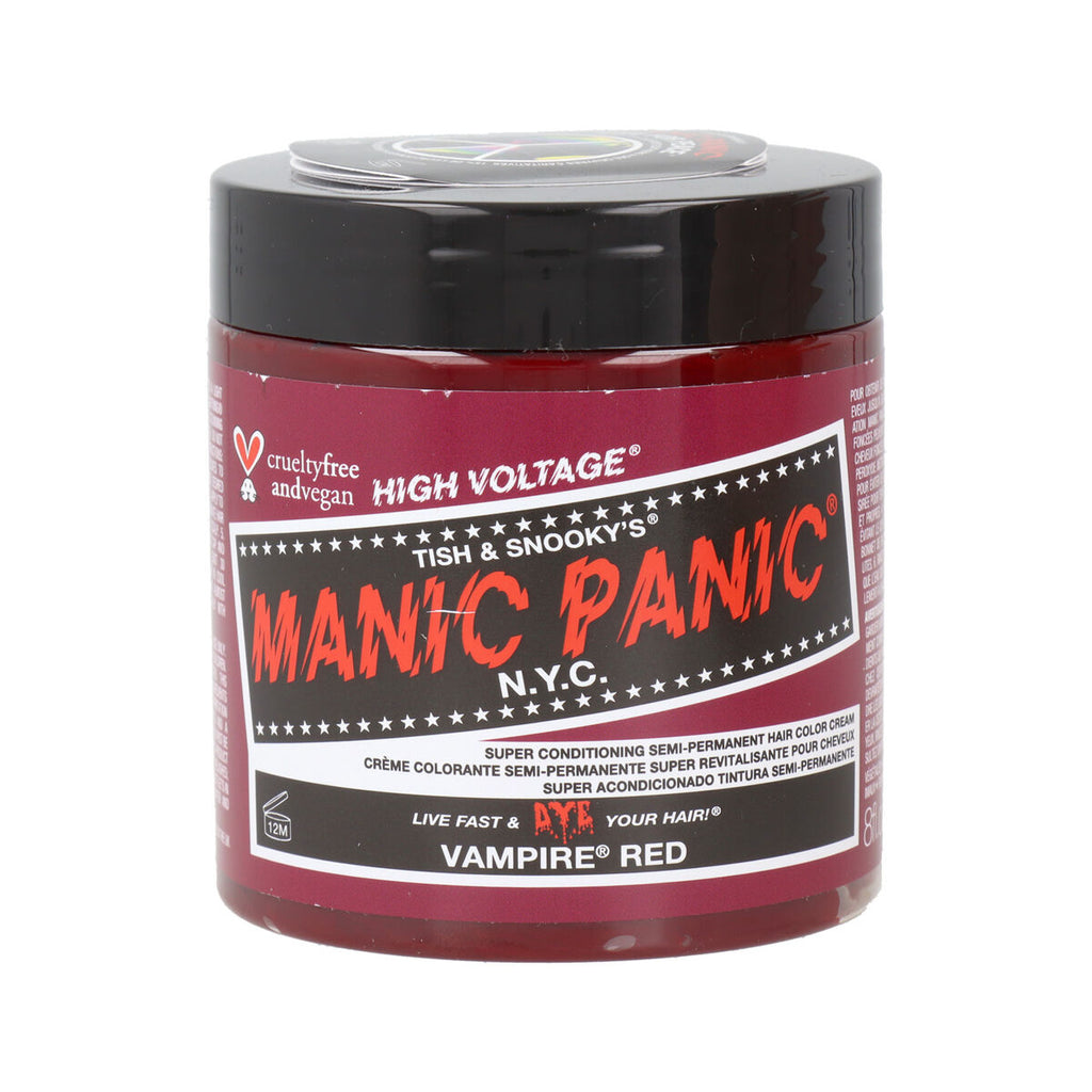 Demi-permanentes färbemittel manic panic high rot vegan