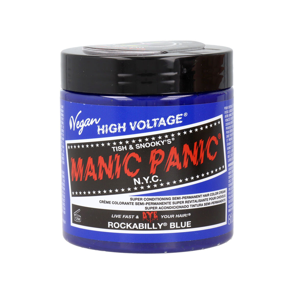 Demi-permanentes färbemittel manic panic high blau vegan