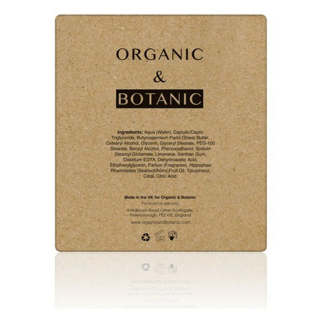 Feuchtigkeitsspendende körpercreme organic & botanic