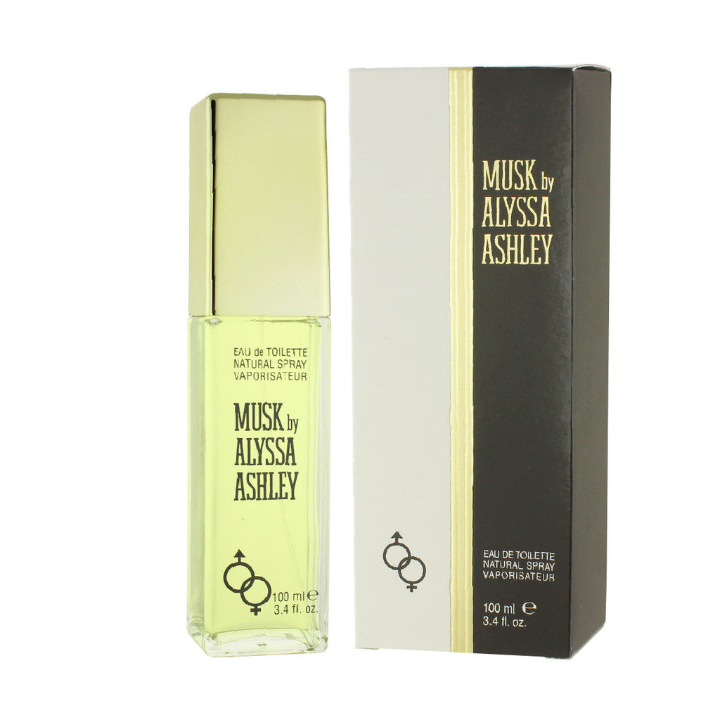 Unisex-parfüm alyssa ashley edt musk (100 ml) - schönheit