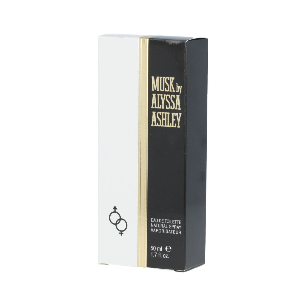 Unisex-parfüm alyssa ashley edt musk 50 ml - schönheit