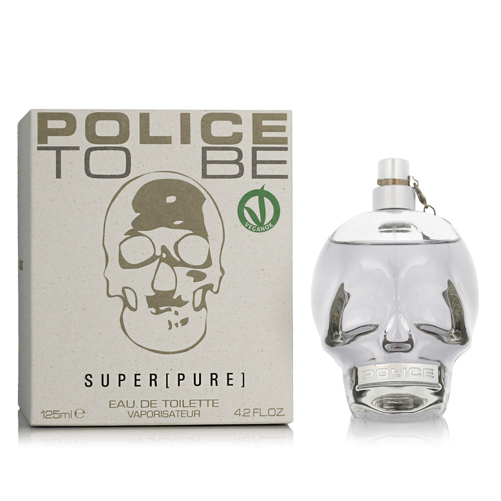 Unisex-parfüm police edt to be super [pure] 125 ml