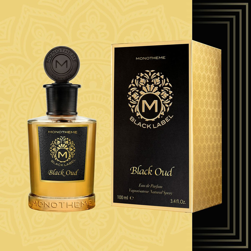 Unisex-parfüm monotheme venezia black label black oud edp