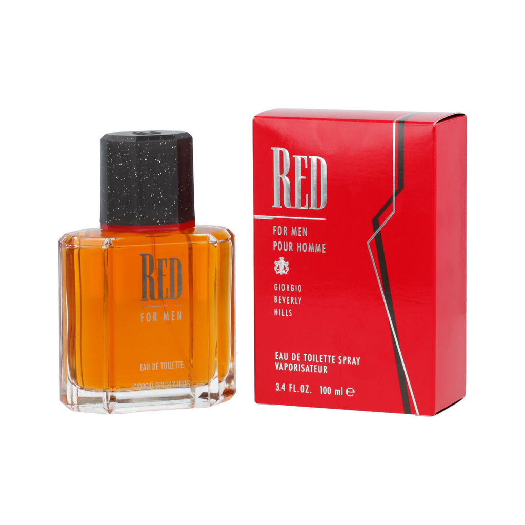 Herrenparfüm giorgio edt red for men 100 ml - schönheit