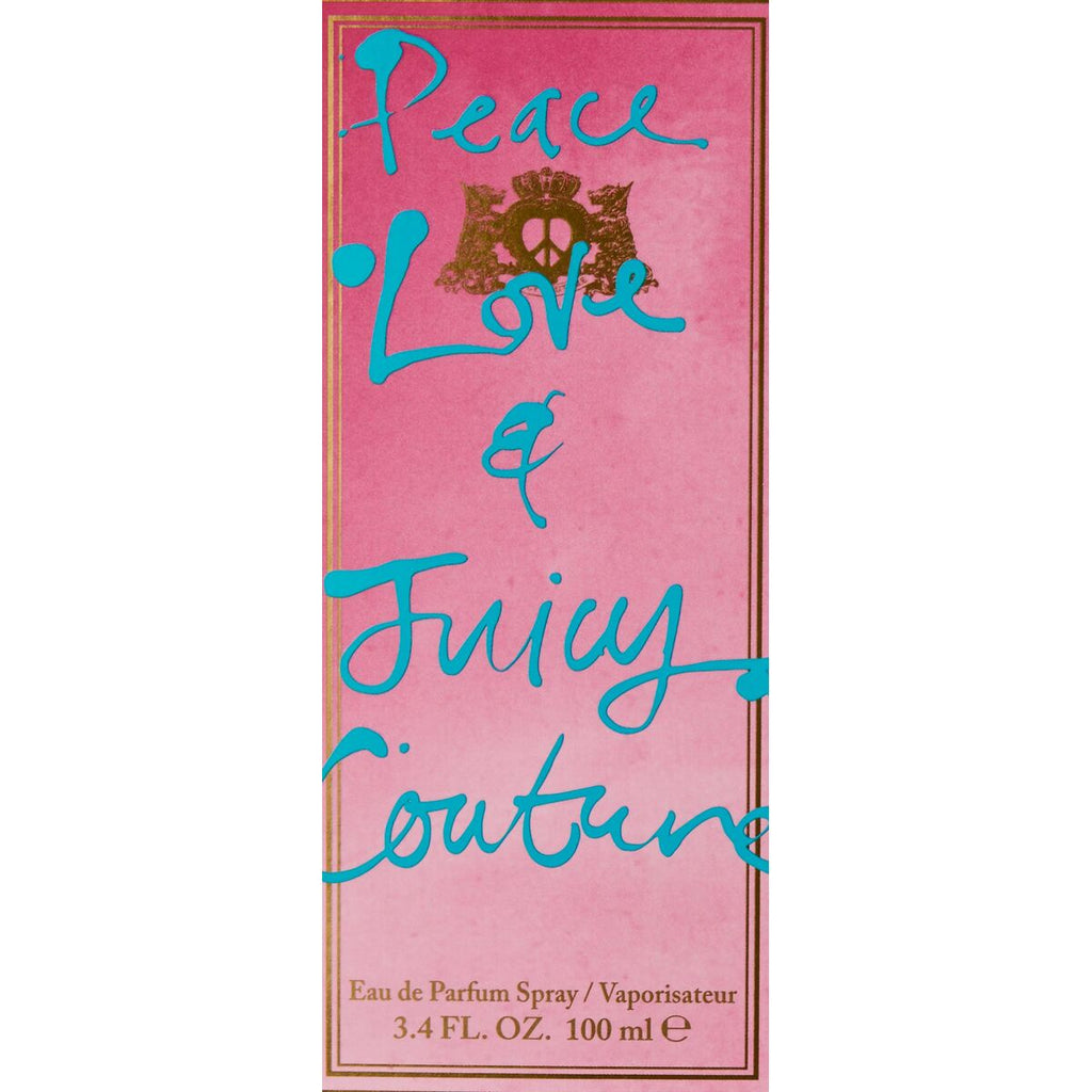 Damenparfüm juicy couture edp peace love and 100 ml