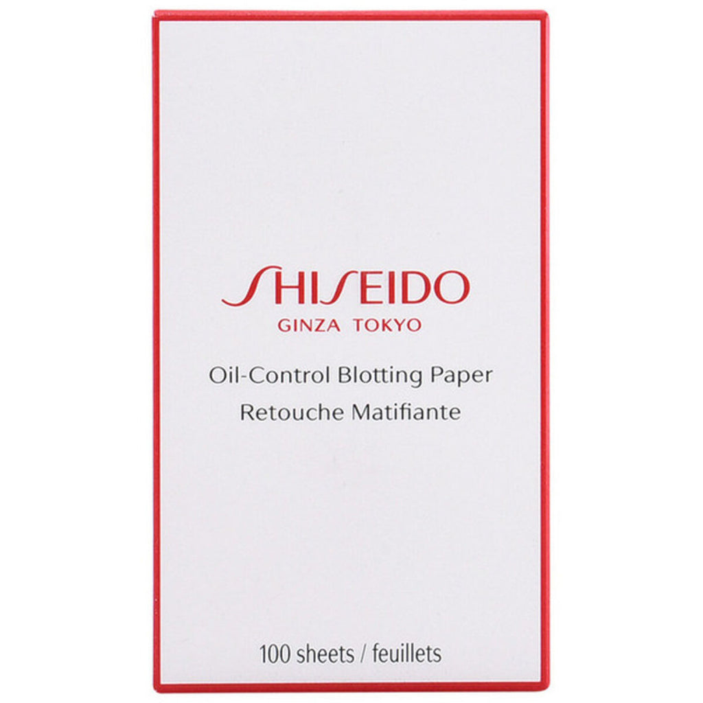 Adstringierende papierbögen shiseido - schönheit