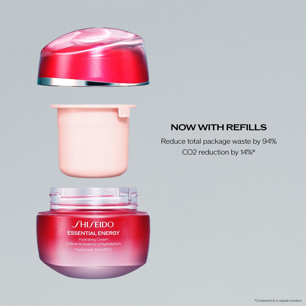 Feuchtigkeitscreme shiseido refill nachladen 50 ml