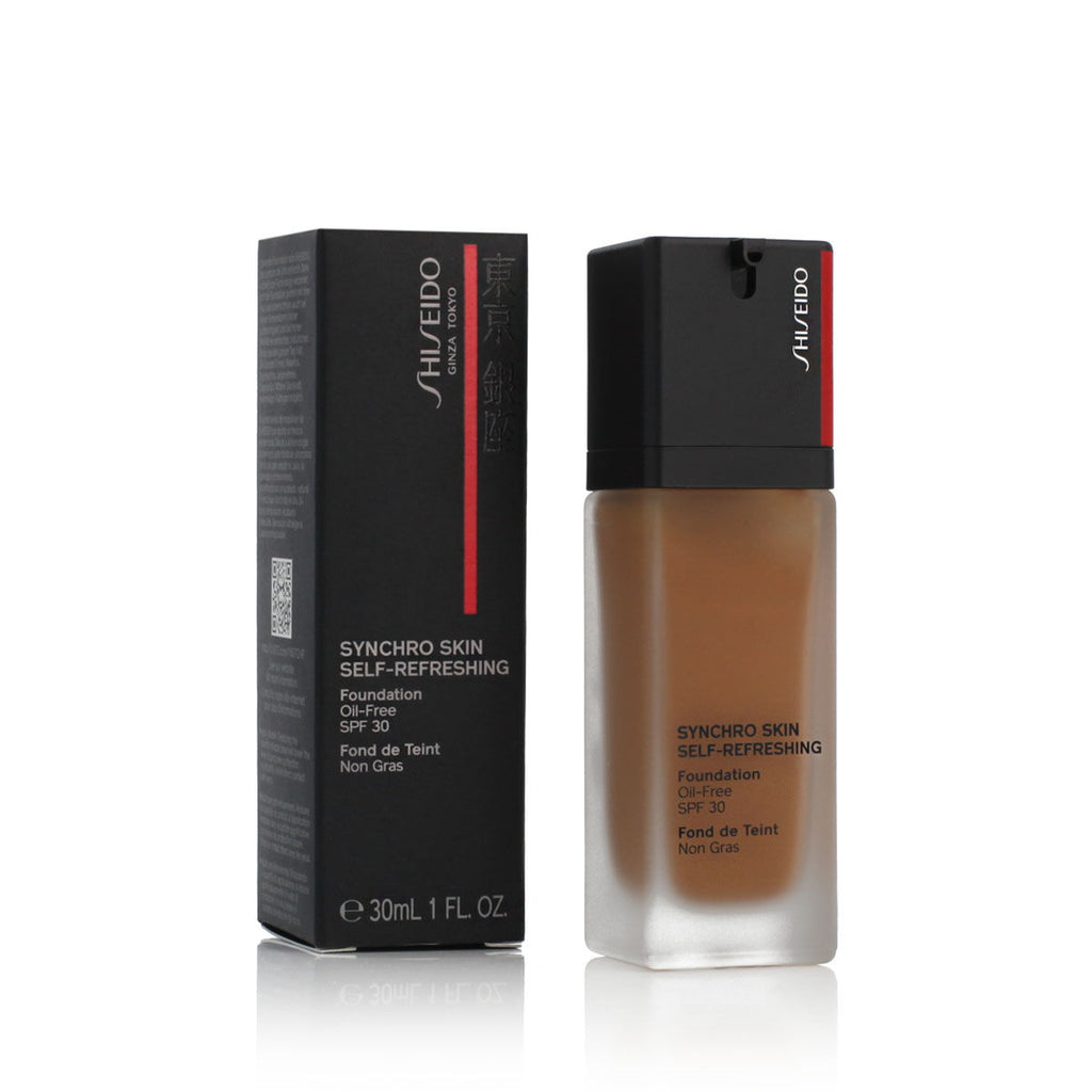 Fluid makeup basis shiseido synchro skin self-refreshing