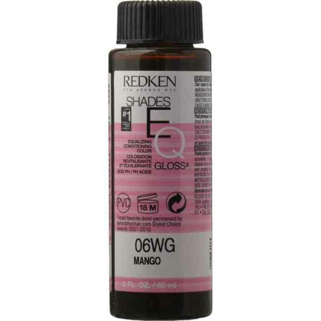 Dauerhafte creme-coloration redken nº 06wg mango (60 ml)