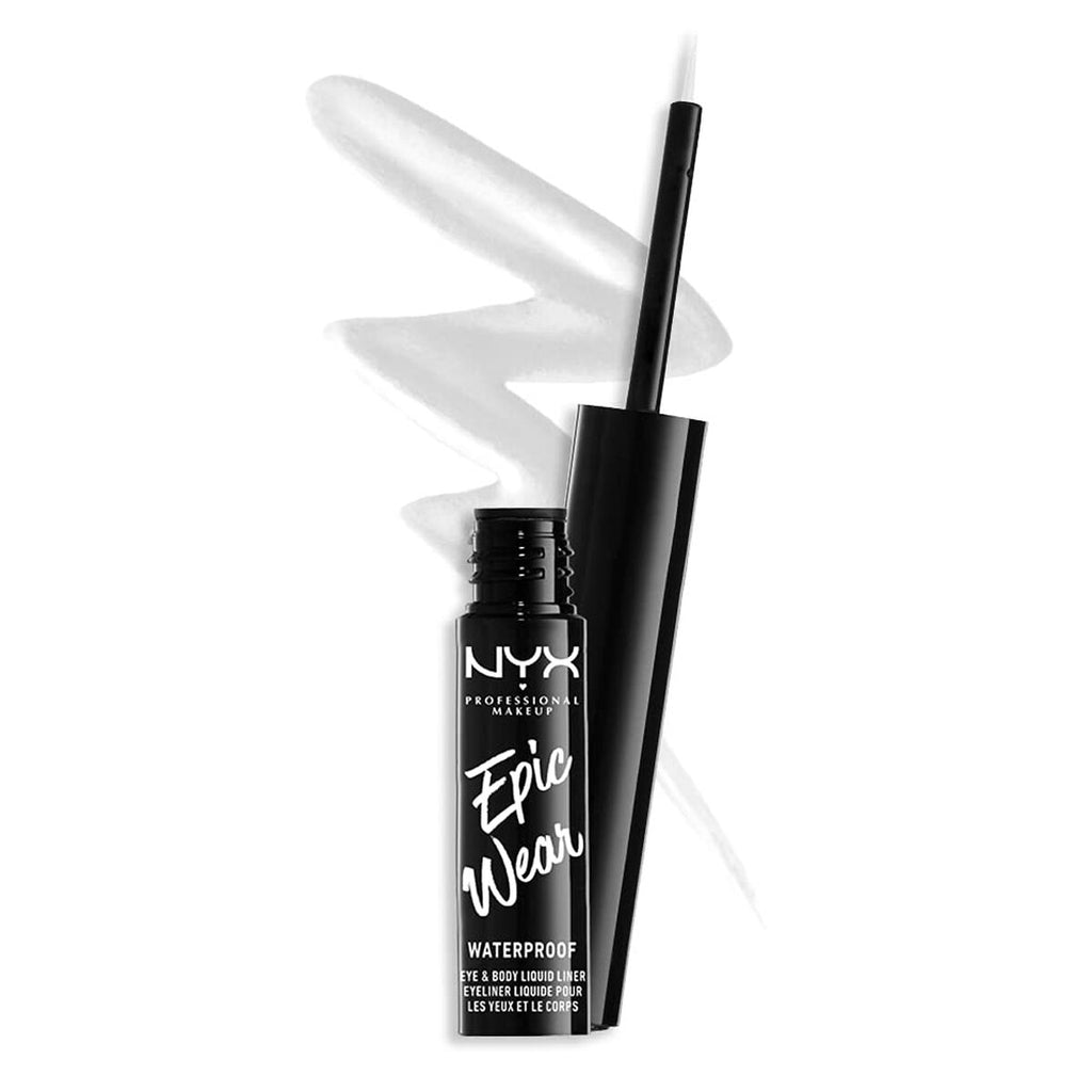 Eyeliner nyx epic wear water resistant weiß - schönheit