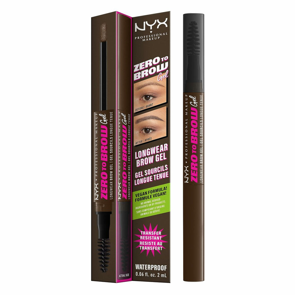 Volumierendes gel für augenbrauen nyx zero to brow nº 07