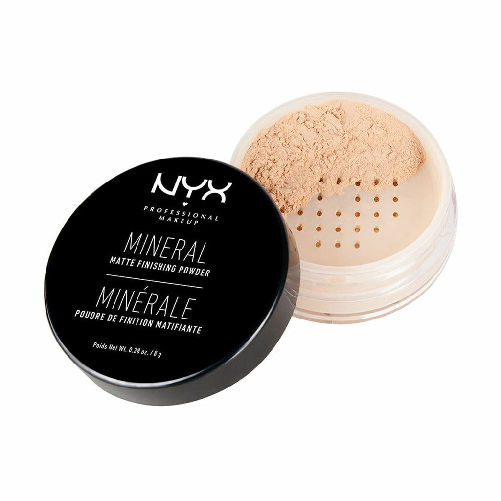 Loses pulver nyx mineral light/medium 8 g - schönheit