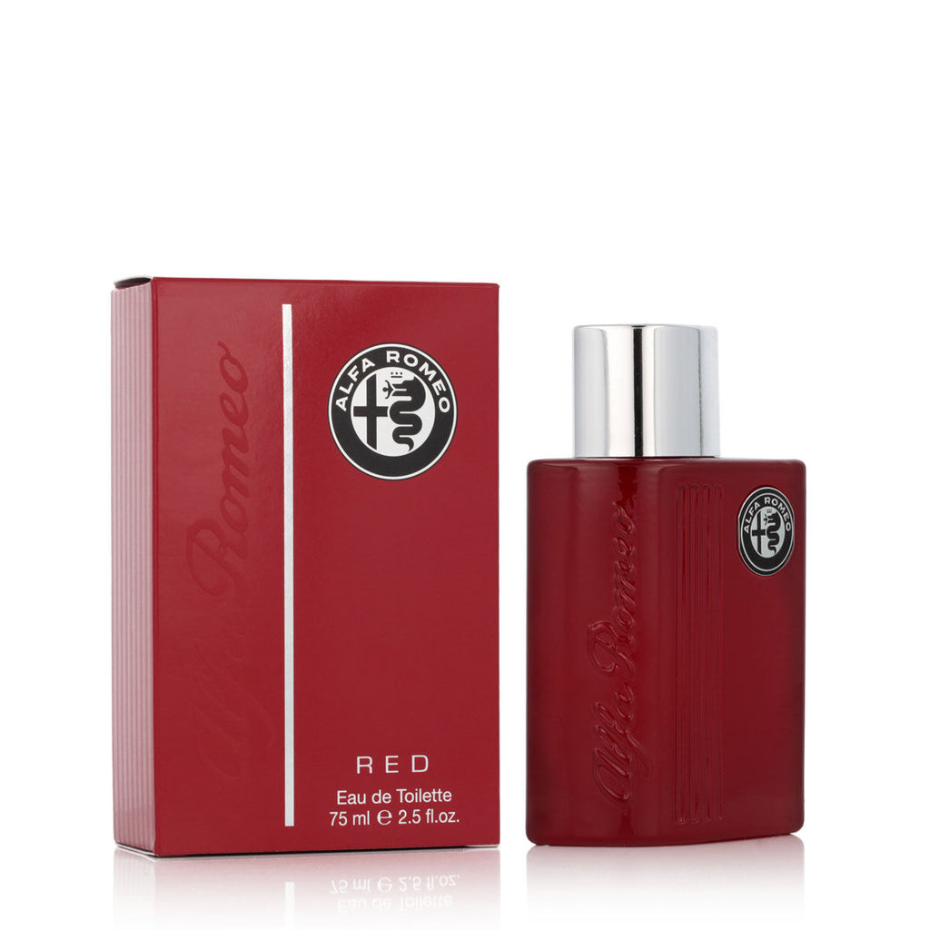 Herrenparfüm alfa romeo edt red 75 ml - schönheit parfums