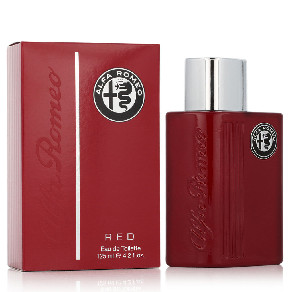 Herrenparfüm alfa romeo edt red 125 ml - schönheit