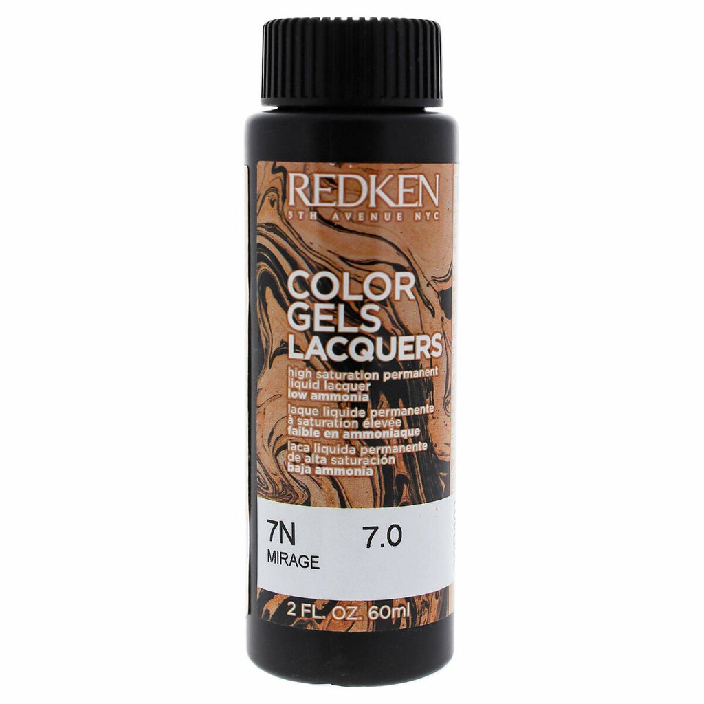 Dauerhafte coloration redken color gel lacquers 7n-mirage