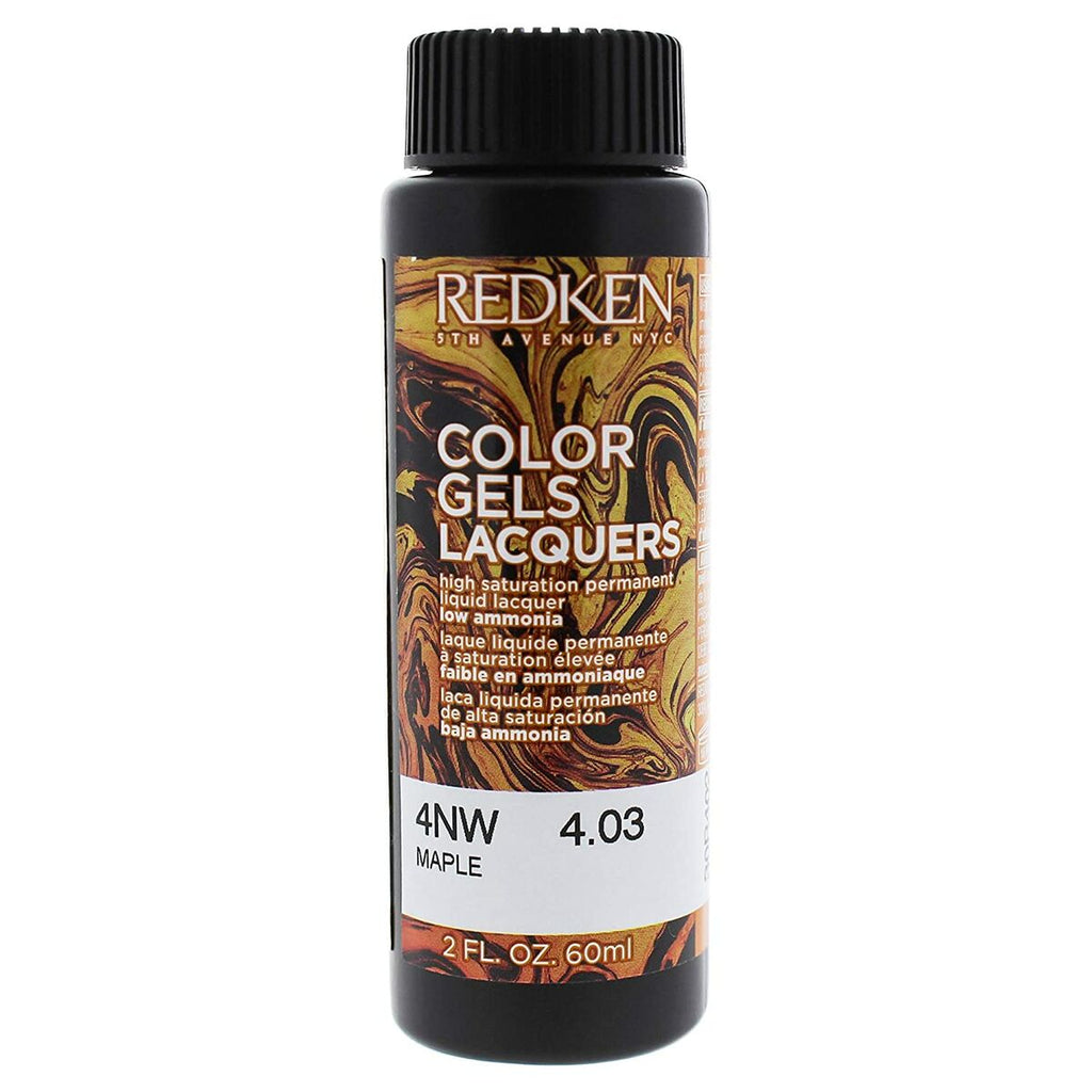 Dauerhafte coloration redken color gel lacquers 4nw-maple