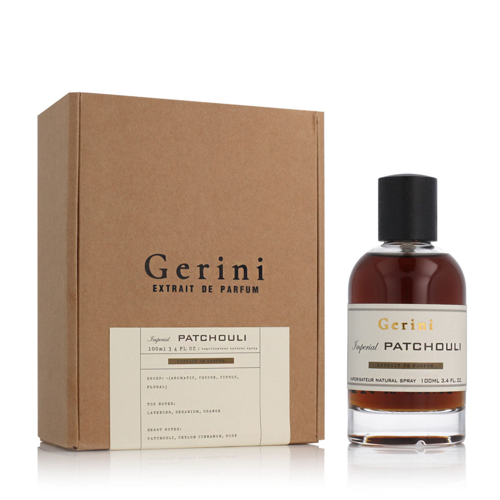 Unisex-parfüm gerini imperial patchouli 100 ml