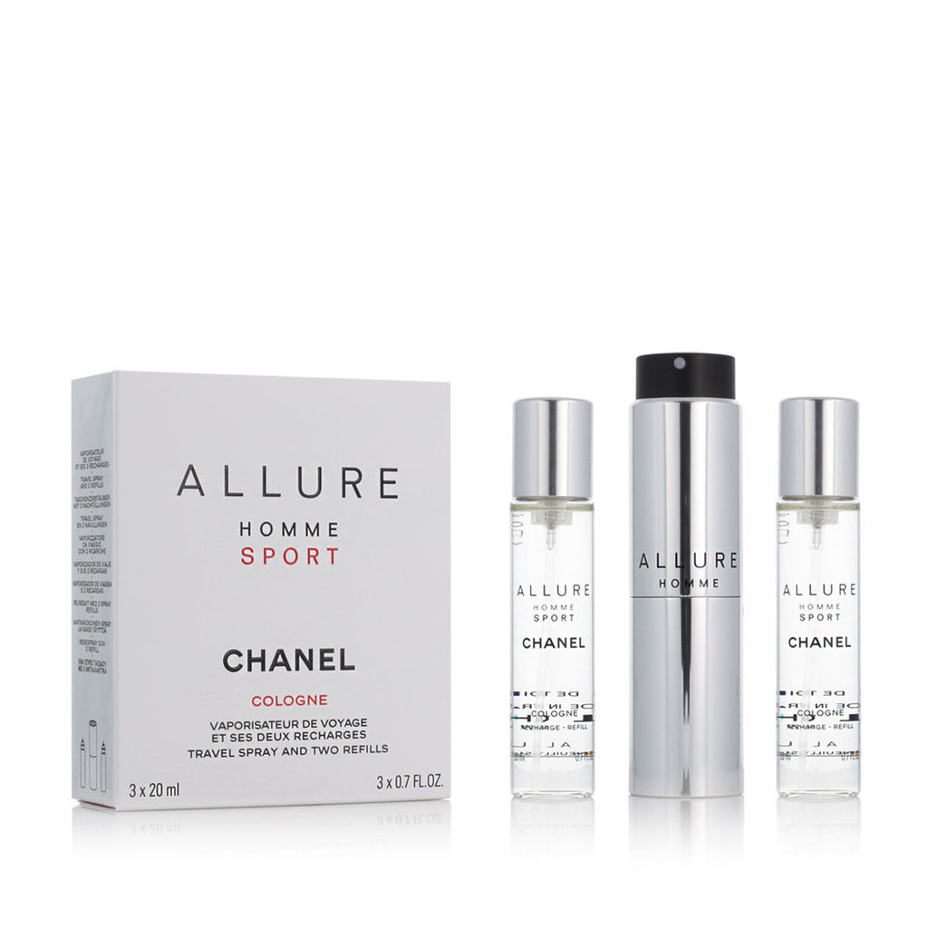 Set mit herrenparfüm chanel allure homme sport cologne