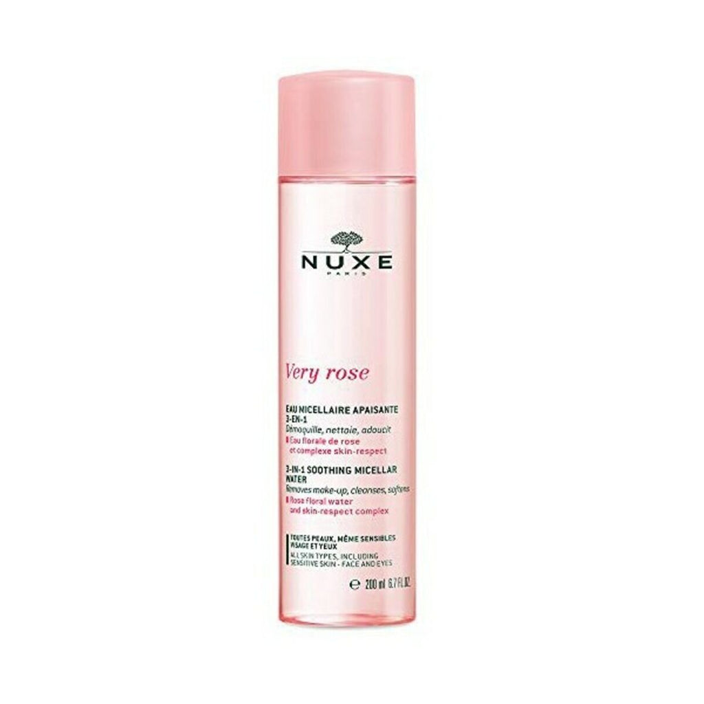 Make up reiniger fürs gesicht nuxe very rose 3 in 1