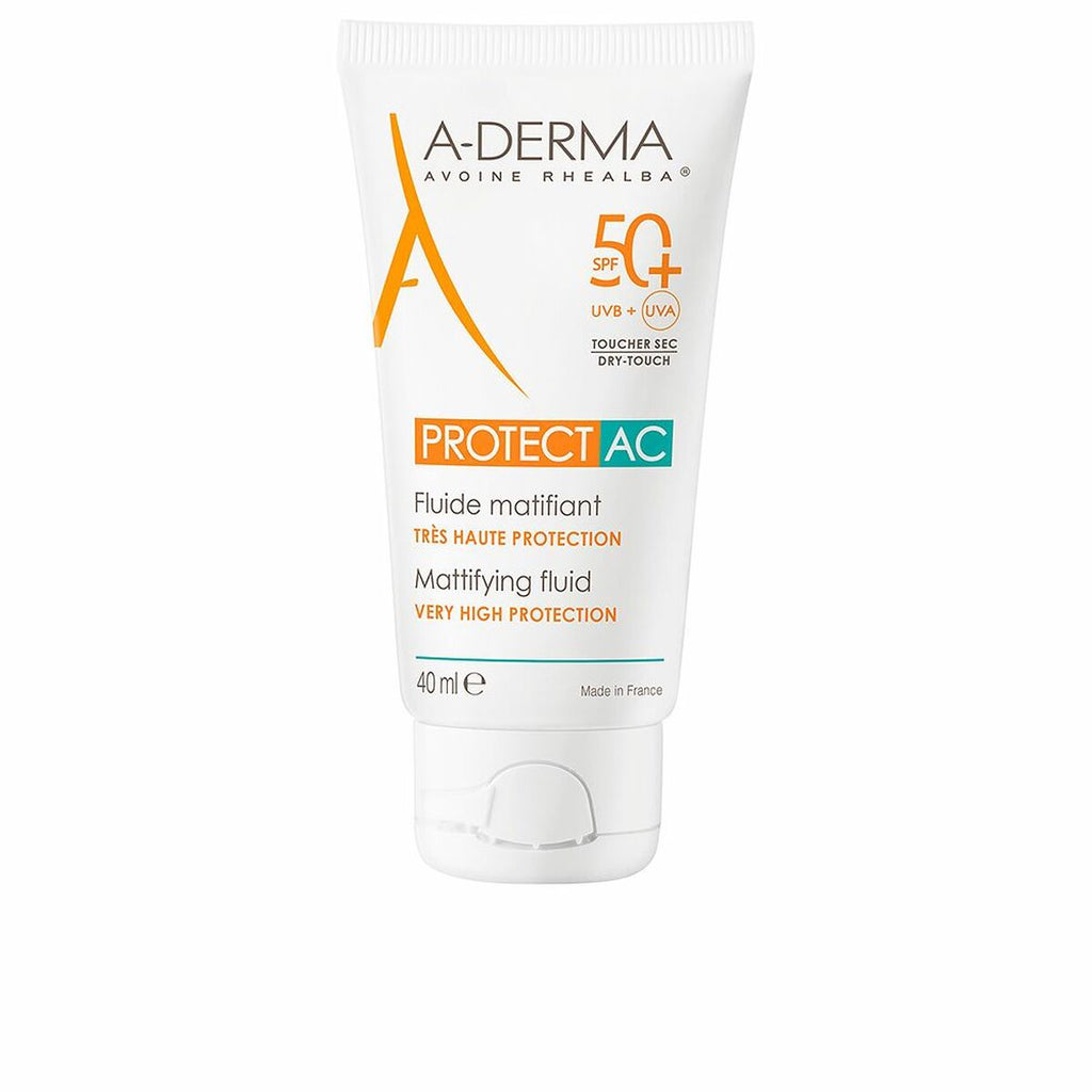 Feuchtigkeits- und matifizierungsfluid a-derma protect ac