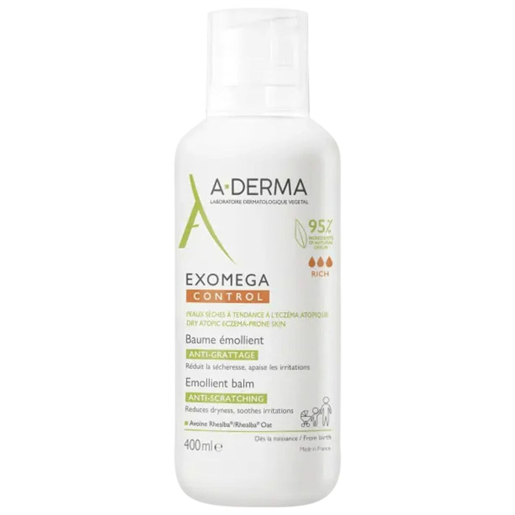 Entspannende körperemulsion a-derma exomega control baume