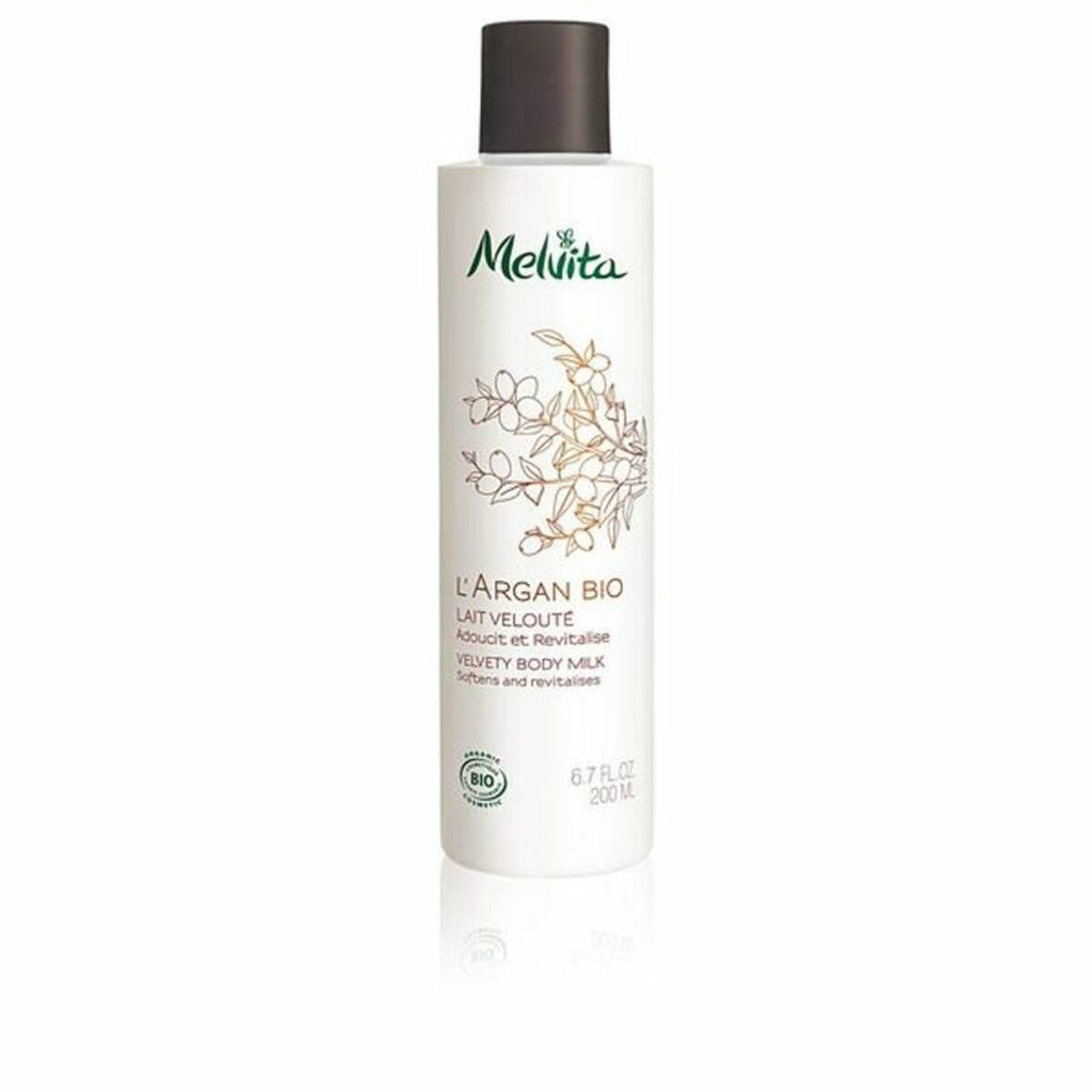 Body milk l’argan bio melvita feuchtigkeitsspendend (200